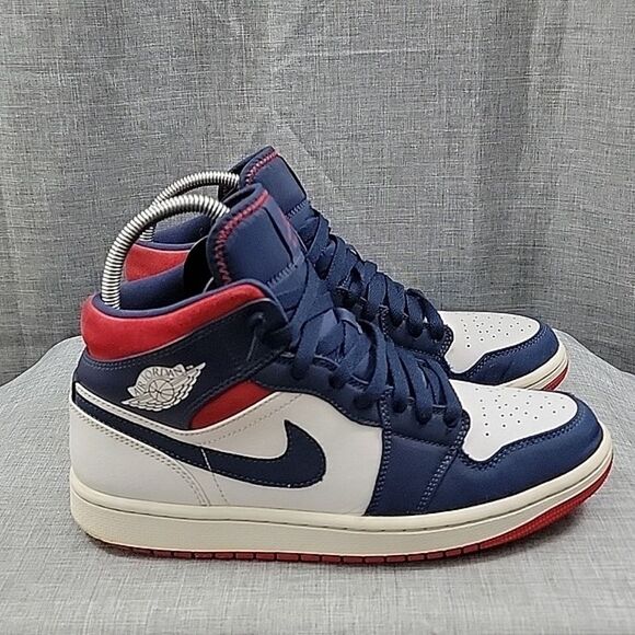 Nike air Jordan Olympic USA mid SE 2020 Red White Blue shoe 852542-104 Men\'s 8 main image 10